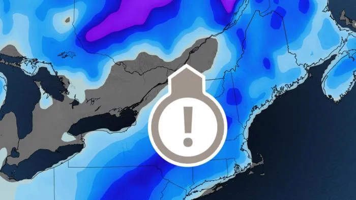 Le sud du Québec rate son rendez-vous avez la neige