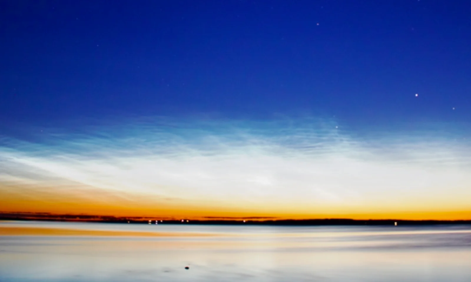 Noctilucent clouds across the Alberta skies. (Jeff Adams/Submitted)