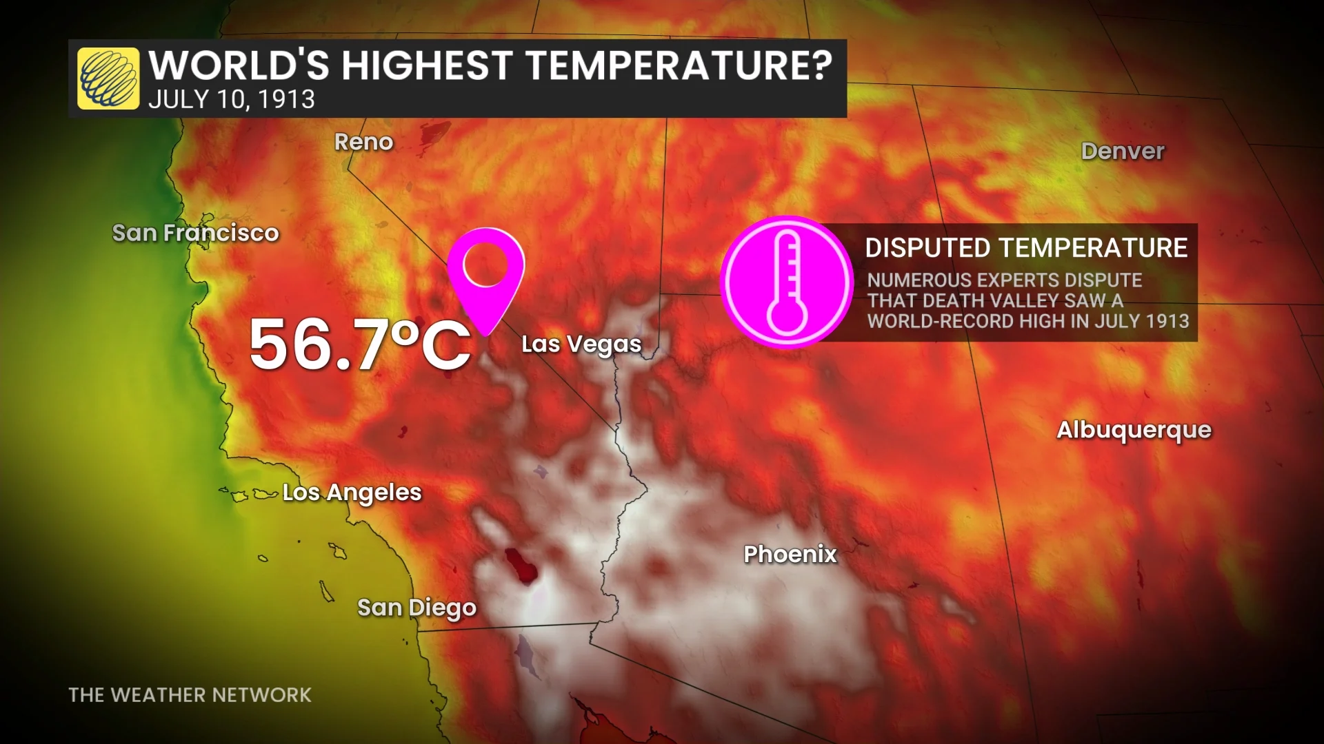 Death Valley Disputed World Record