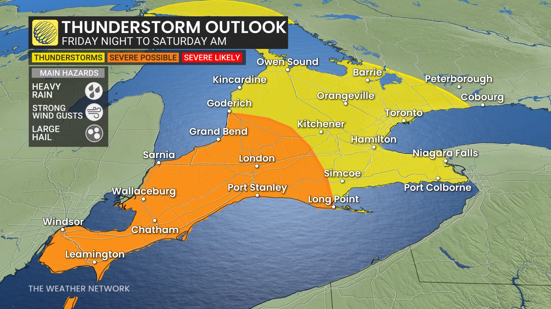 Barron - Friday to Saturday Thunderstorm Outlook
