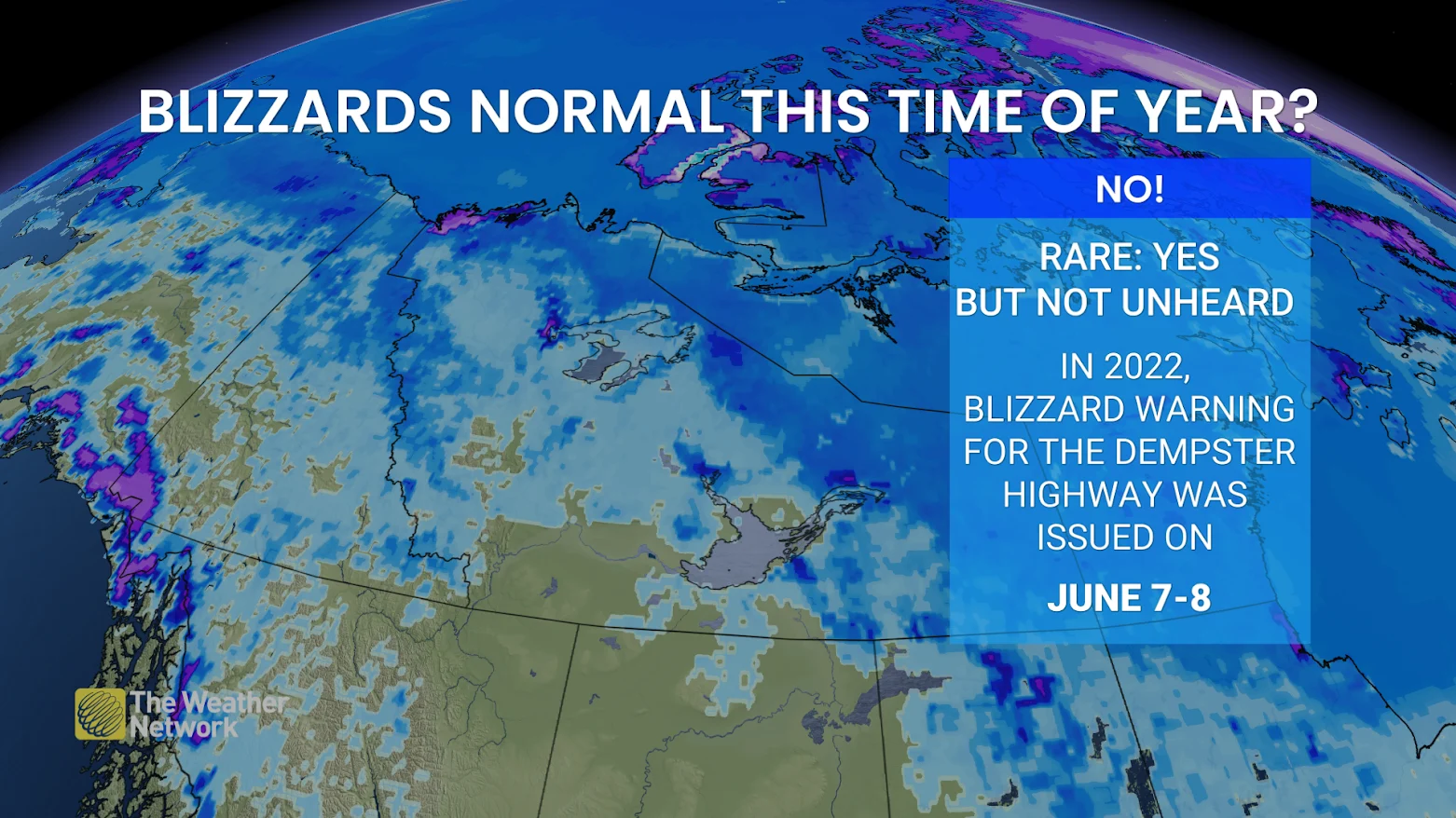 Baron - Blizzards this time of year - May 2025