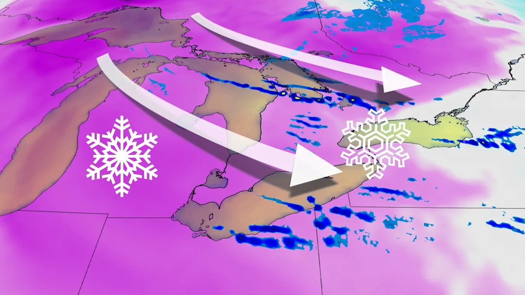 Disruptive snow squalls likely across southern Ontario this week The