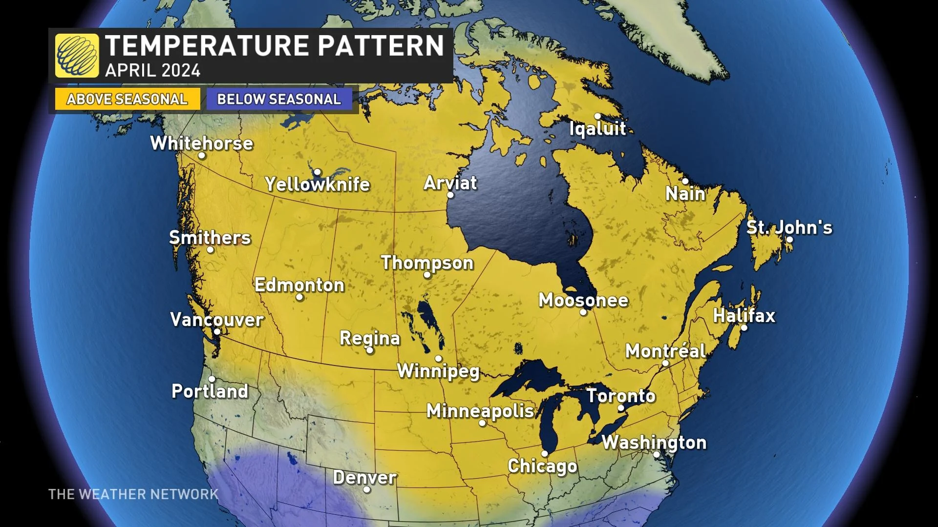 April 2024 Temp Pattern