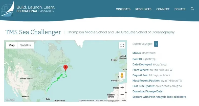 CBC - TMS Sea Challenger - Educational Passages