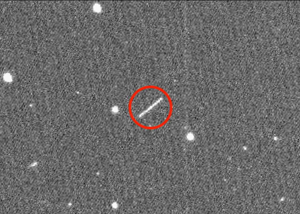 Asteroid 2020 QG spotted by Zwicky Transient Facility Caltech