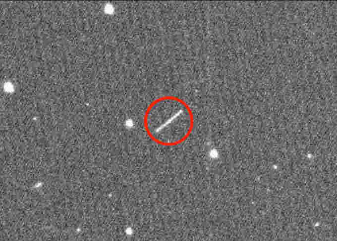 Asteroid 2020 QG spotted by Zwicky Transient Facility Caltech