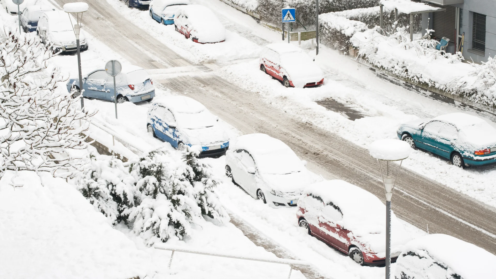 Snowy street