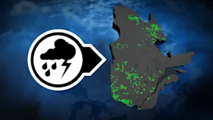 Risque d'orages jeudi et vendredi, mais un répit est sur les radars. Détails ici.