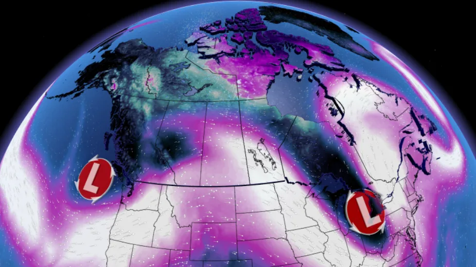 Every major Canadian city is below seasonal on Tuesday, more cold in sight