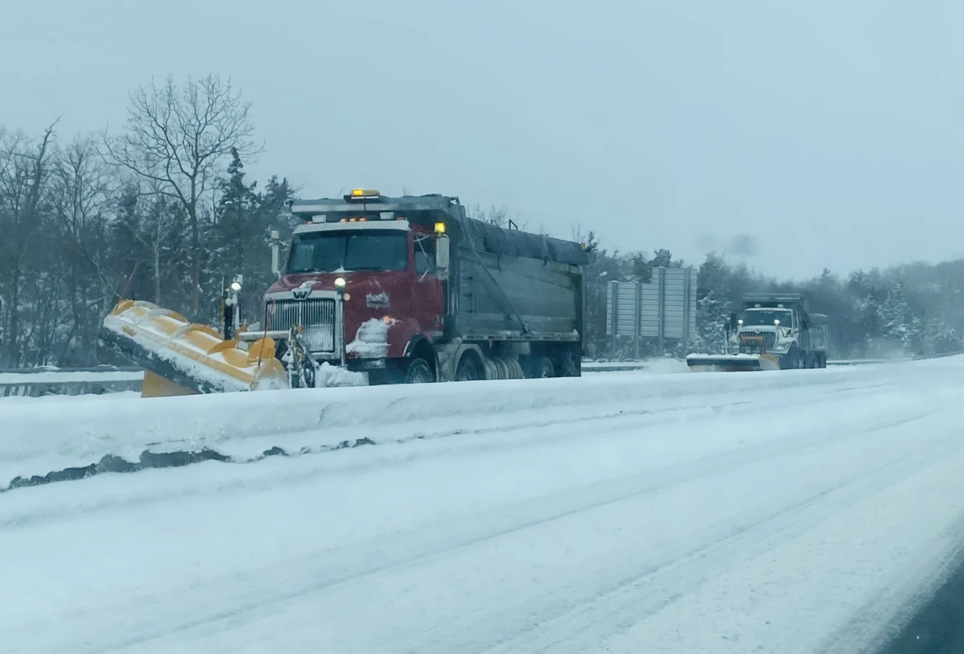 Why it's never a good idea to pass snow plows