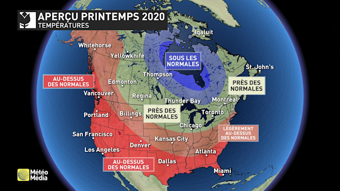 Meteomedia Printemps 2020 Plus Doux Mais Tourmente