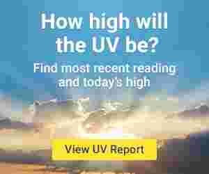 How high is the UV today?