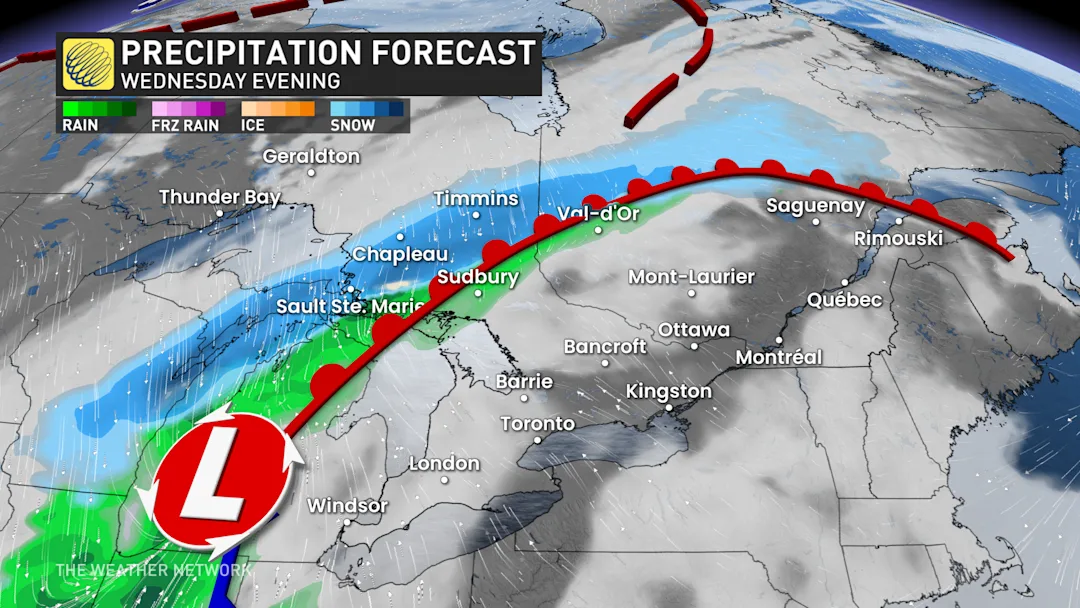 Parts of Ontario could see up to 40 cm of snow from sprawling winter ...