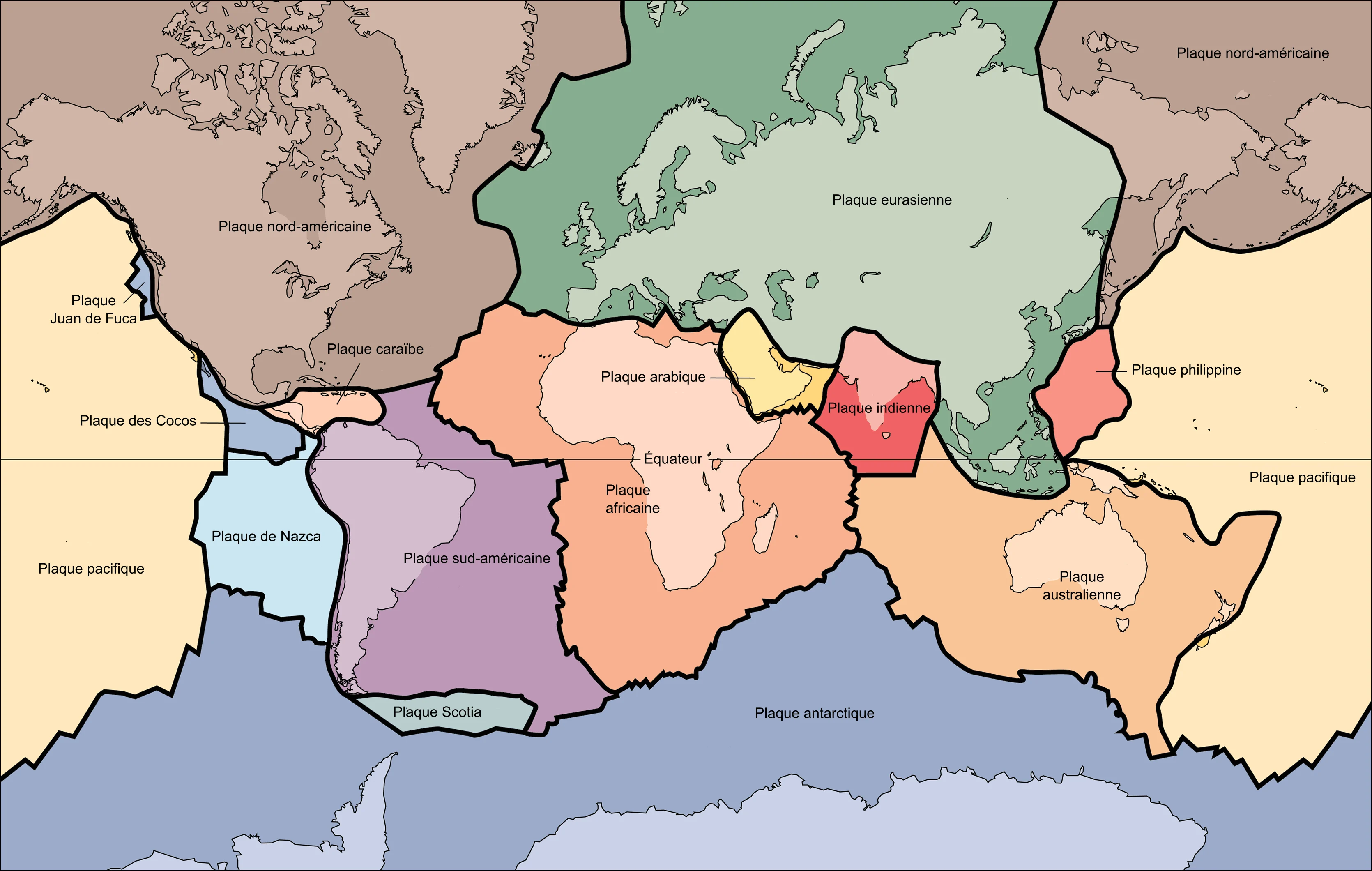 Tectonic plates-fr