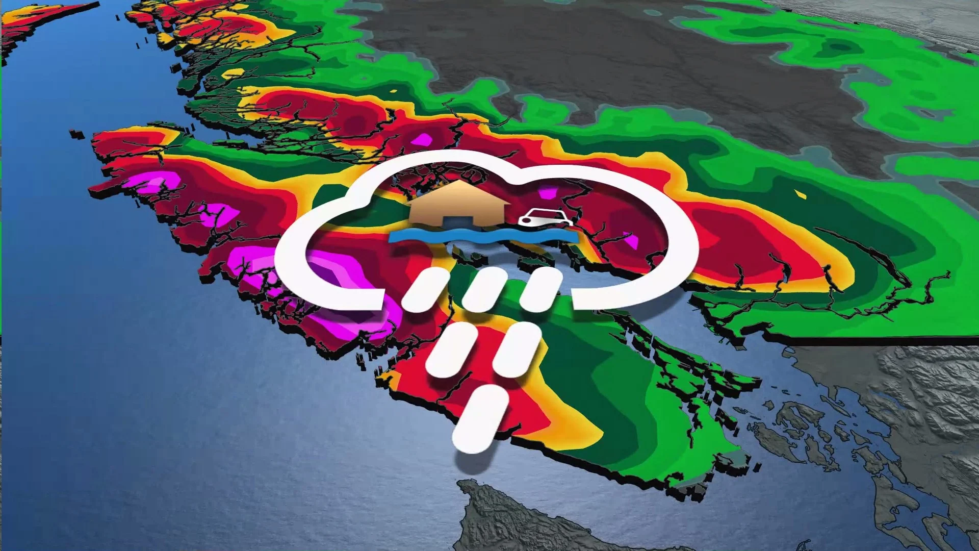 Parade of atmospheric rivers in B.C. keep avalanche, flood worries high