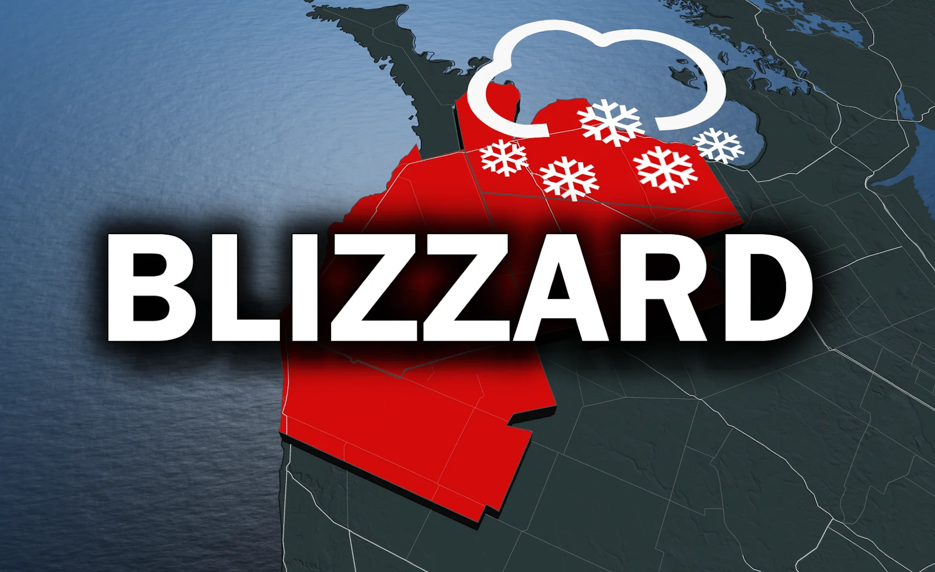 Blizzard warning - Figure 1