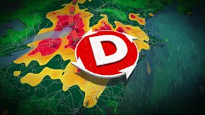 Jusqu’à 75 mm de pluie : un système costaud va traîner les pieds au Québec. Détails ici.