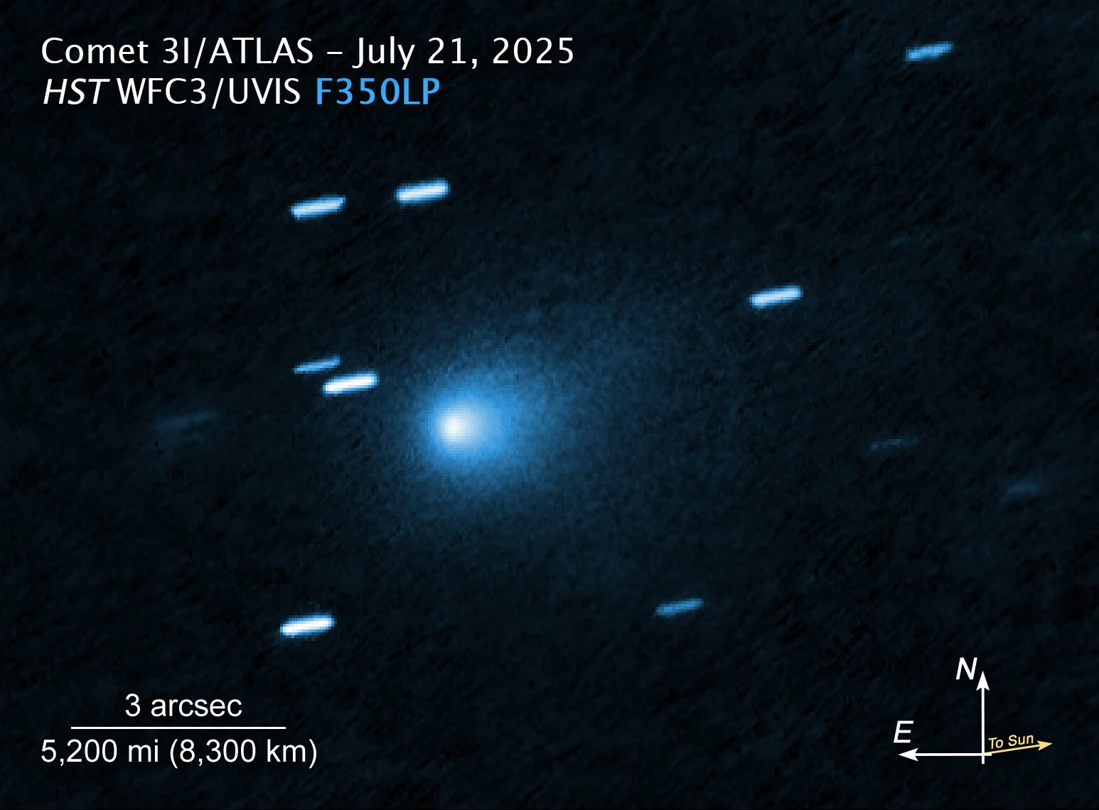 Comet-3I-ATLAS-Hubble-Annotated-heic2509b