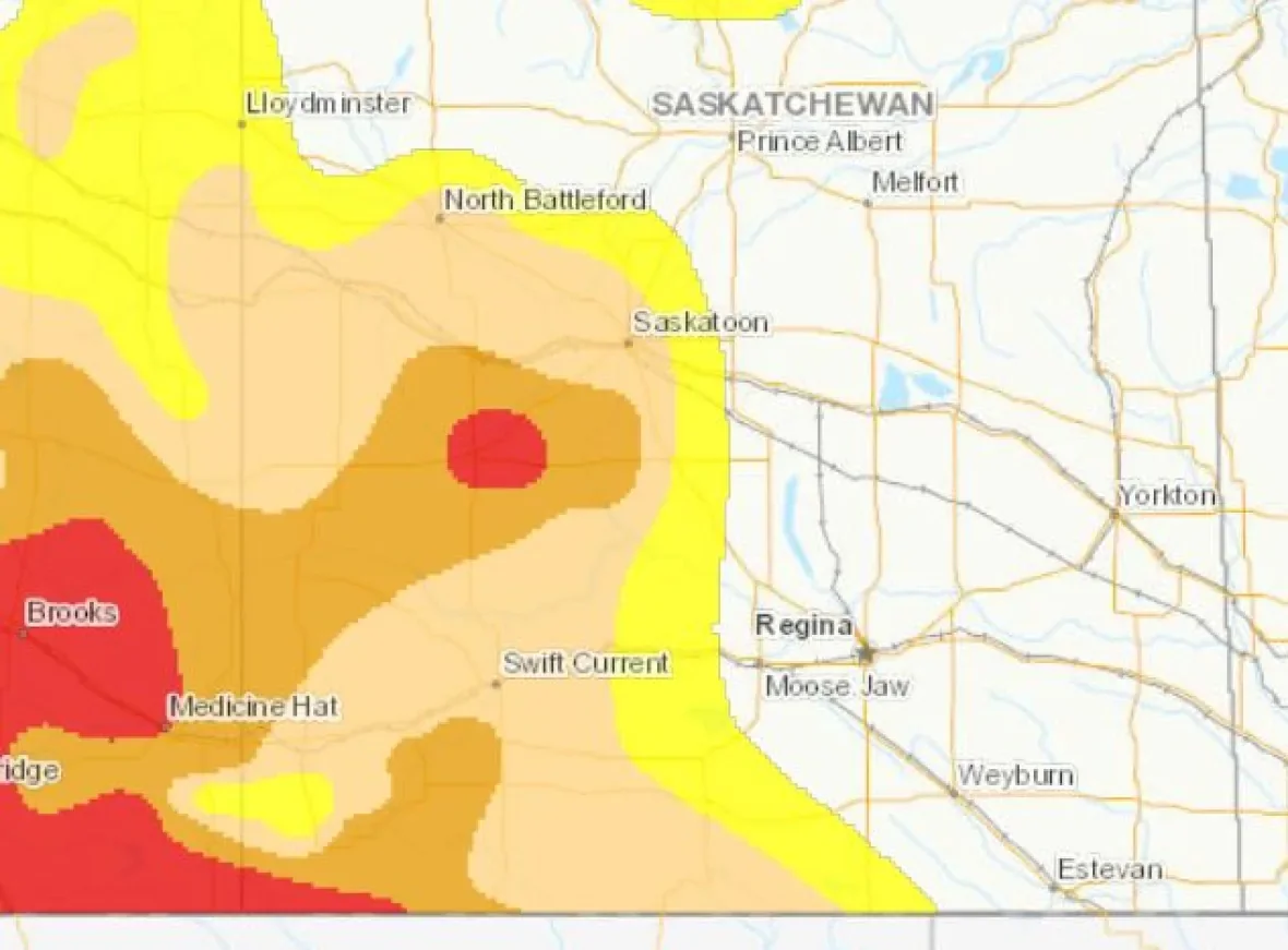drought-map-may-31/Agriculture and Agri-Food Canada via CBC