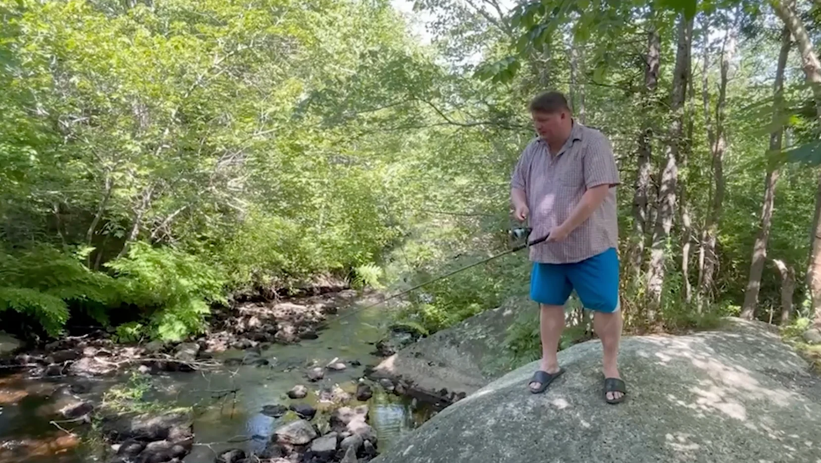 Nathan Coleman gone fishin'!