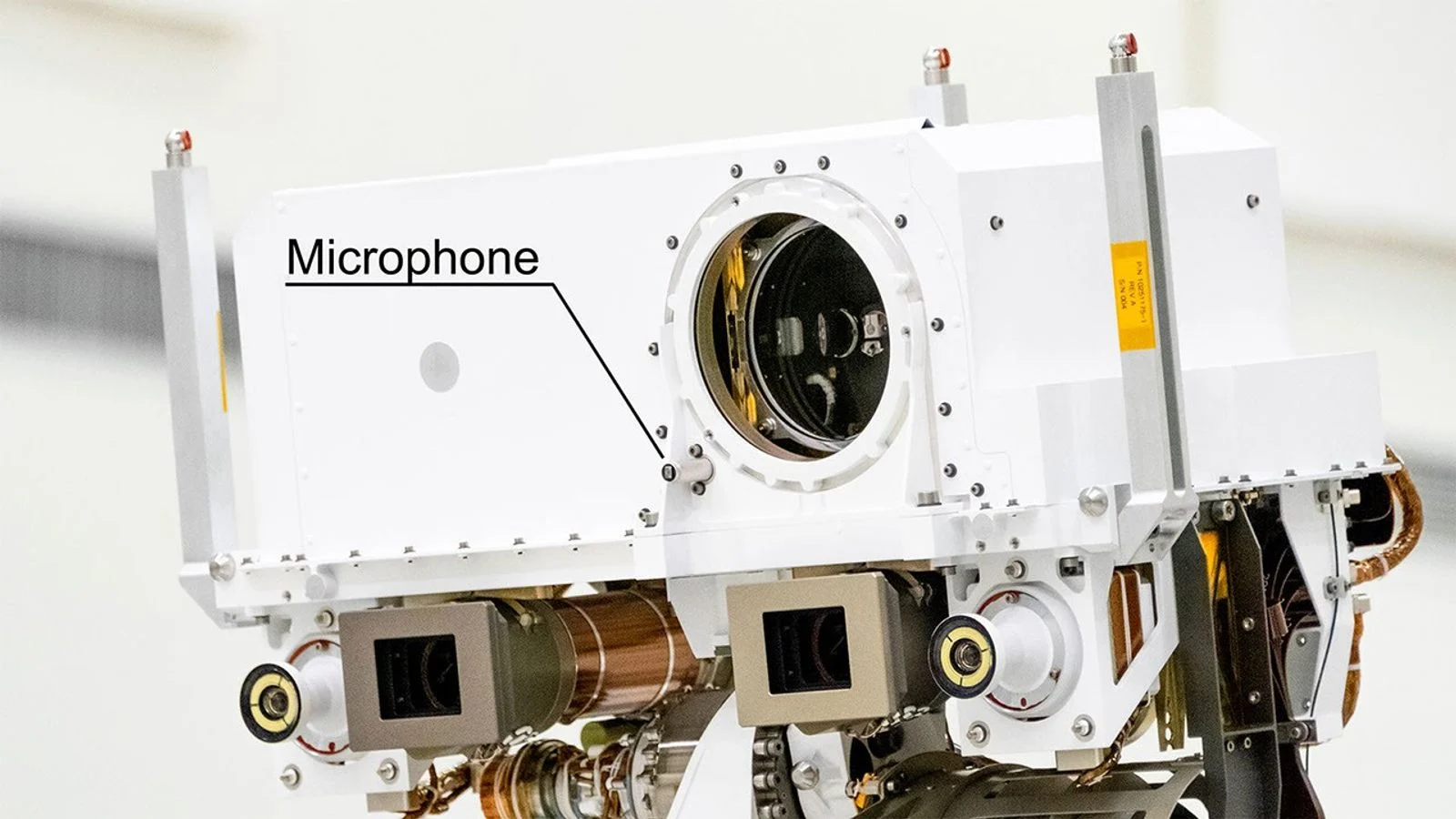 SuperCam Microphone PIA24932 NASA JPL-Caltech