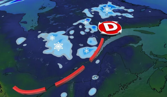 Ces secteurs pourraient connaître leur première neige cette semaine