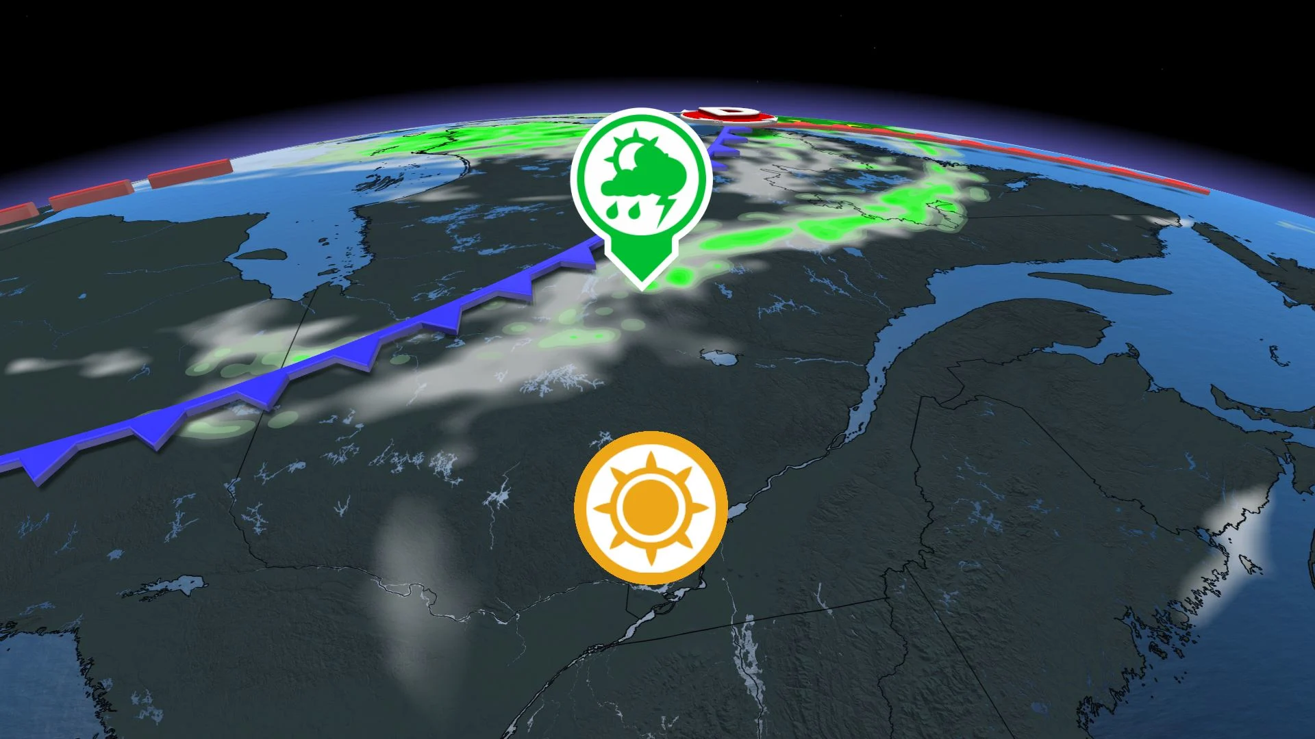 Un beau long week-end au Québec, à part quelques malchanceux