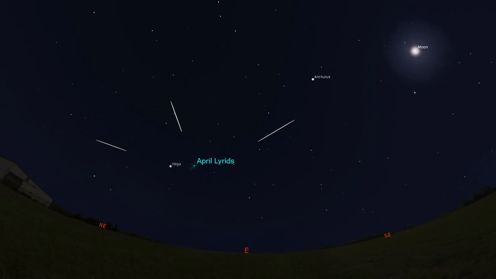 Lyrids meteor shower 2024