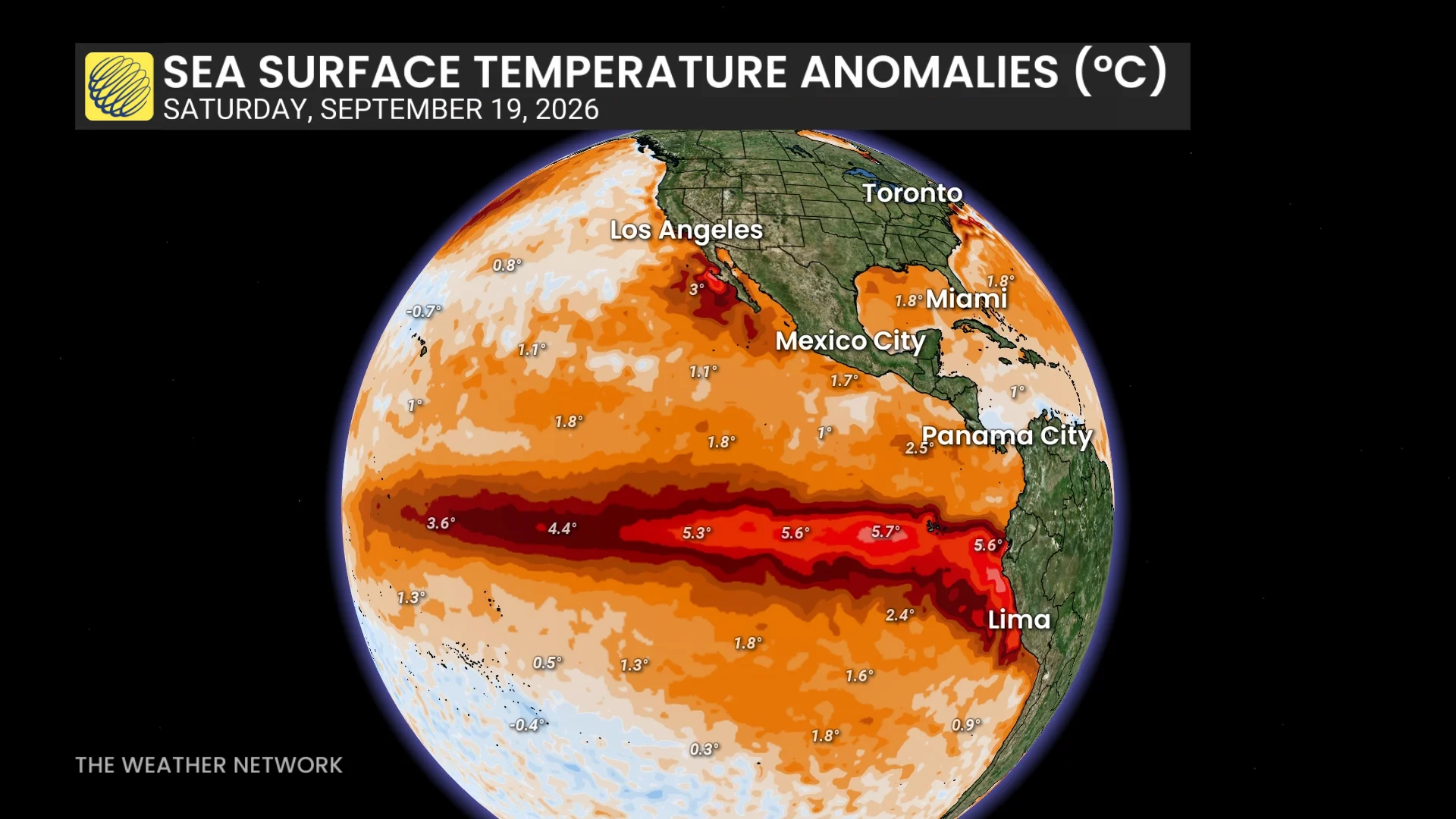 ENSO SST Anomalies September 19 2026