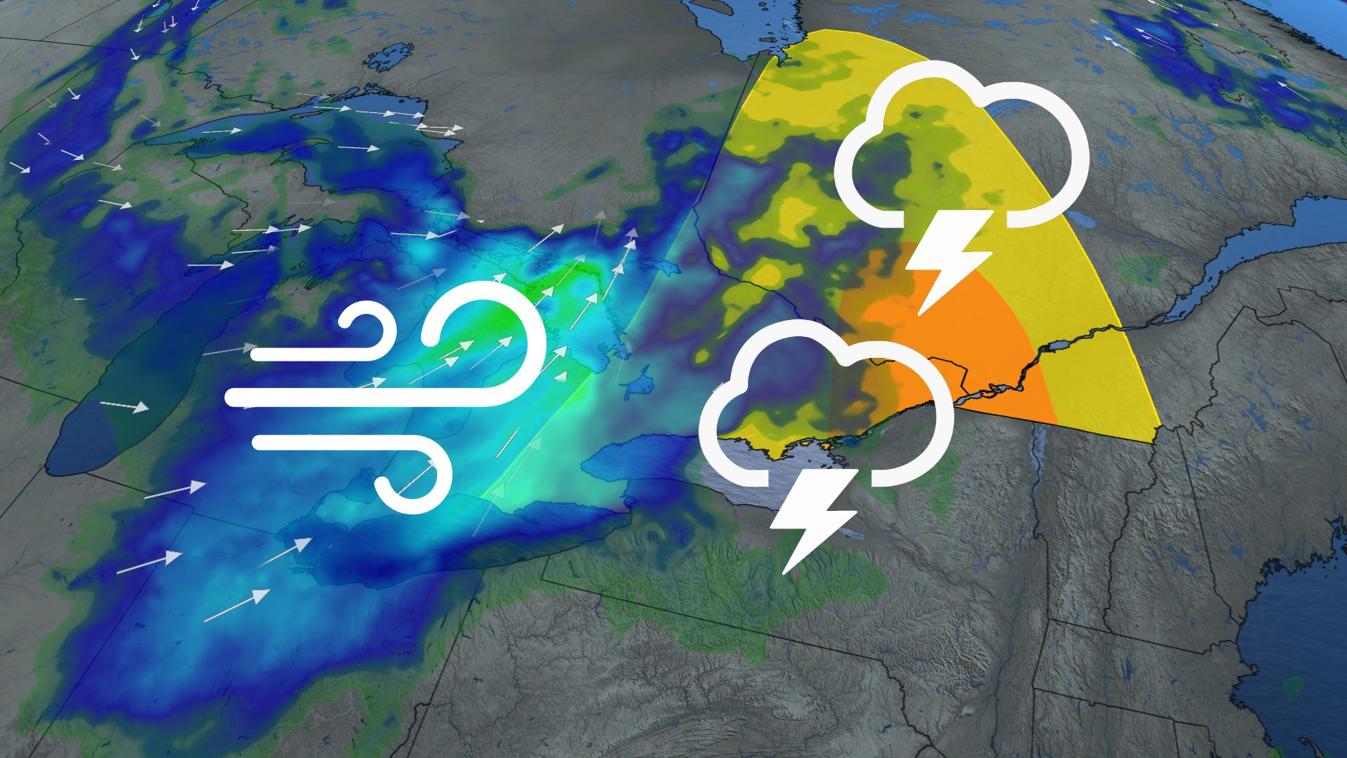 Heavy rain hits Ontario ahead of powerful winds, weekend cooldown - The ...