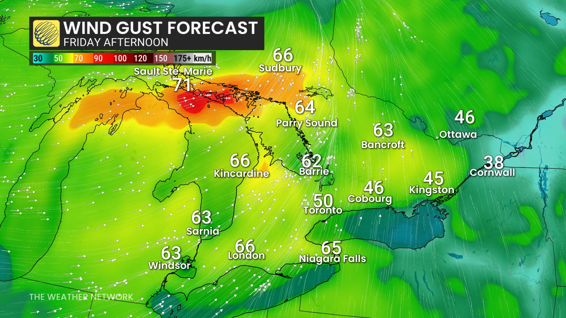 Baron - Friday winds in Ontario - Sept 4