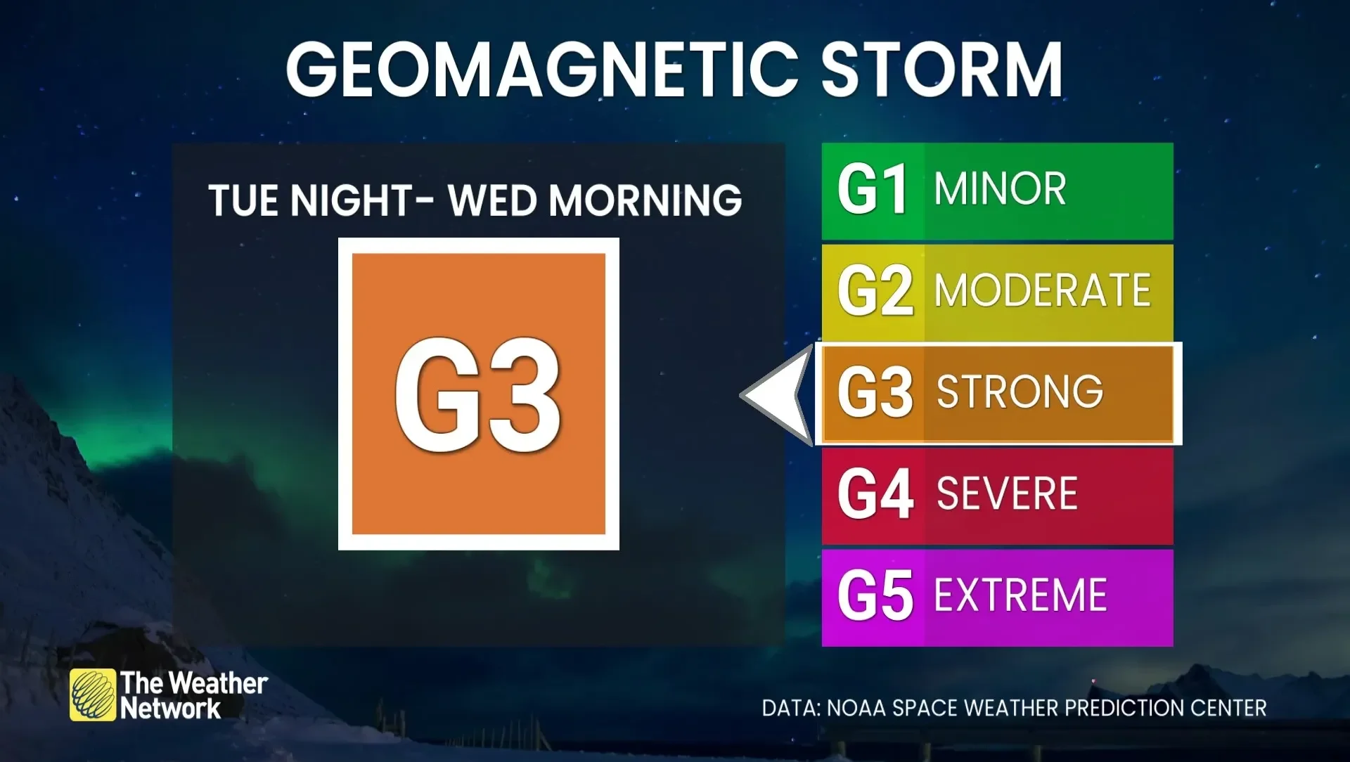 G3, Northern Lights, Aurora, Canada, U.S., September 1, 2025. (The Weather Network/Nicole Karkic)