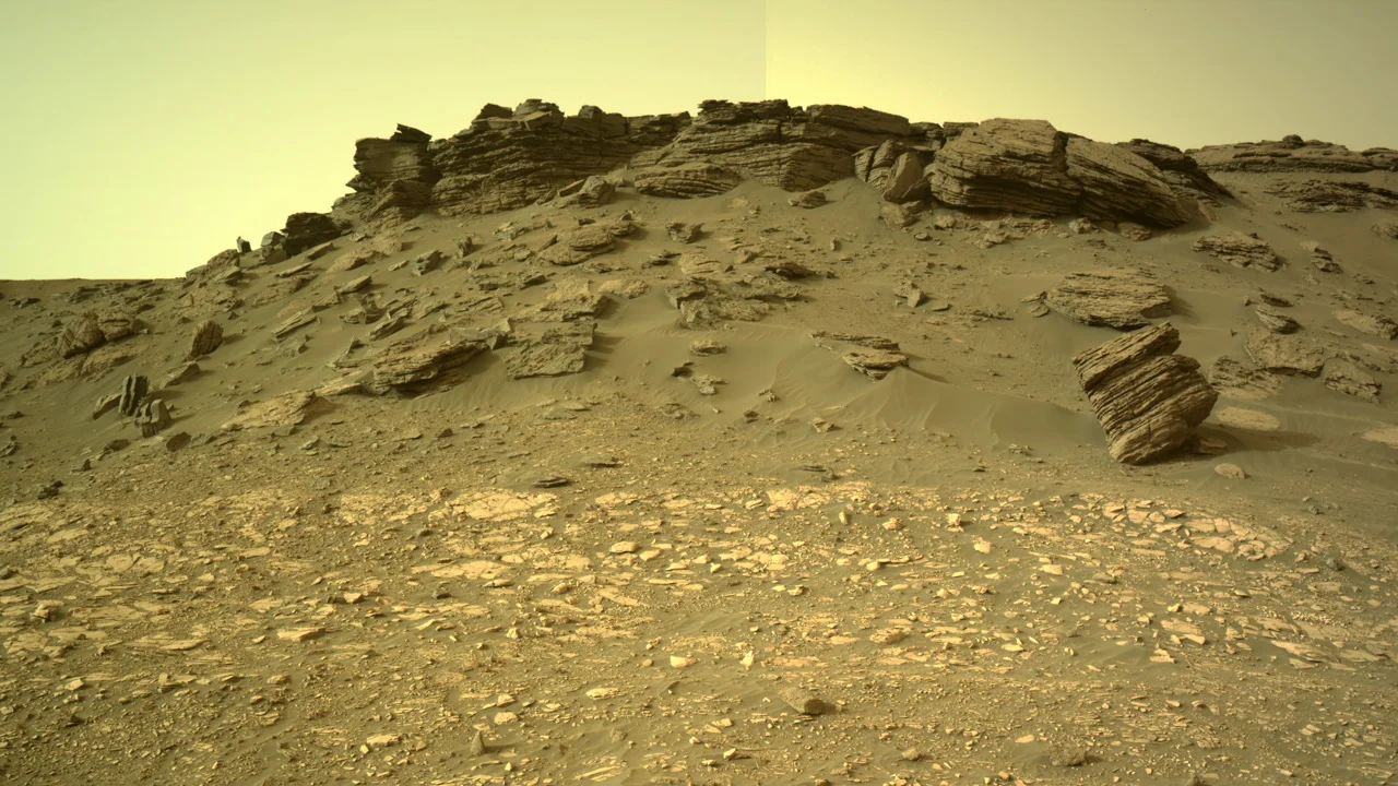 Mars Perseverance River Delta Ridge - Sol 461 - NASA/JPL-Caltech