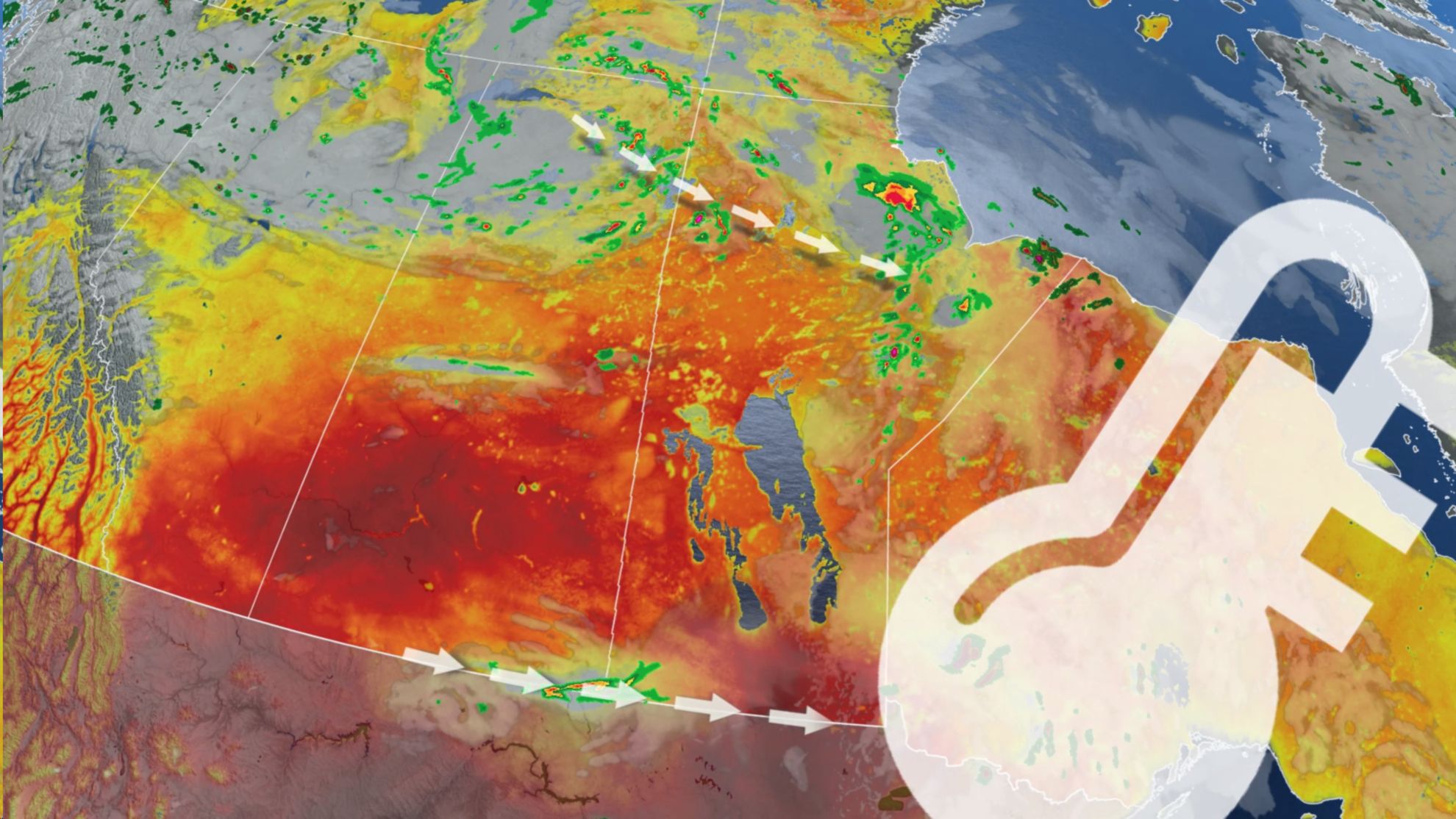 High August heat fuels a week-long thunderstorm threat on the Prairies ...