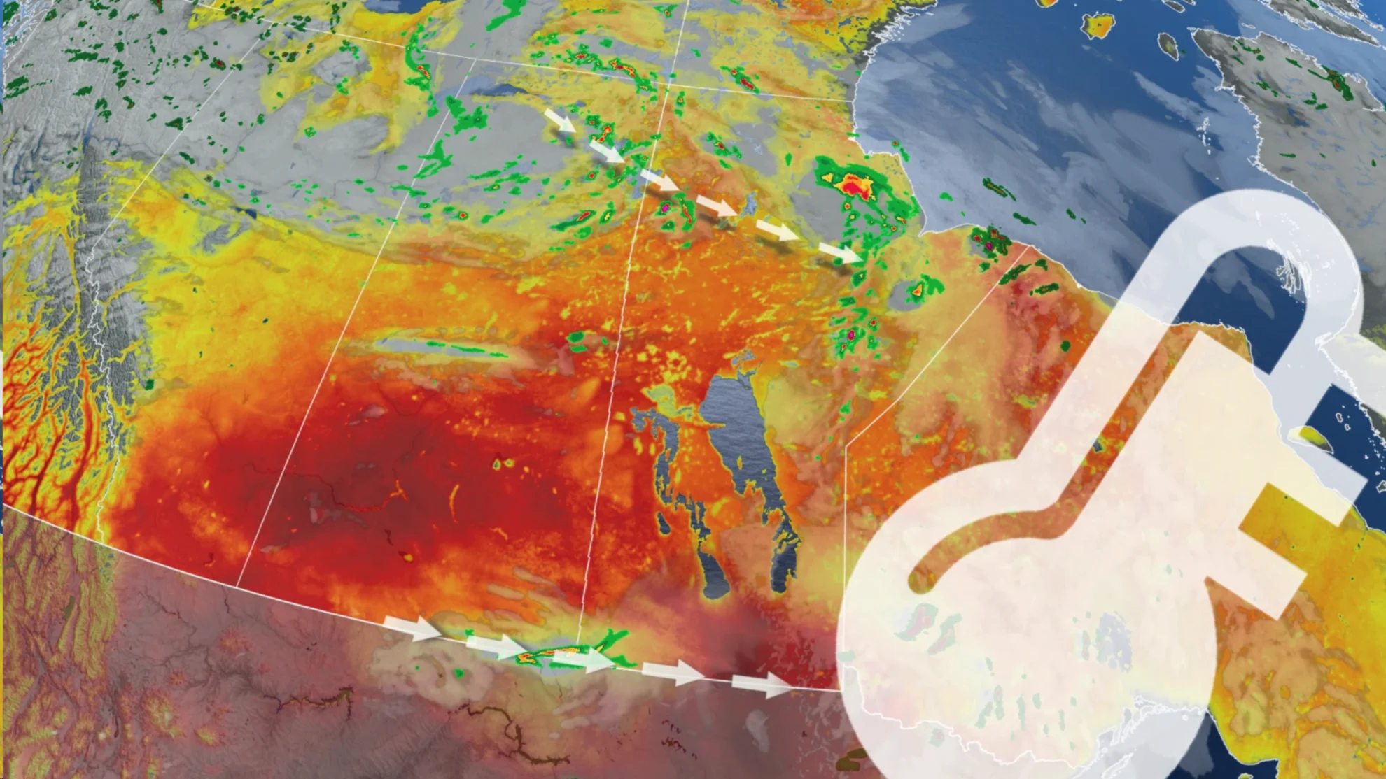 High August heat fuels a week-long thunderstorm threat on the Prairies