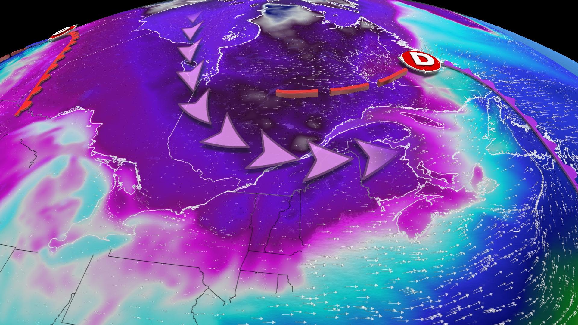Le Québec va connaître le vrai danger du froid extrême - MétéoMédia