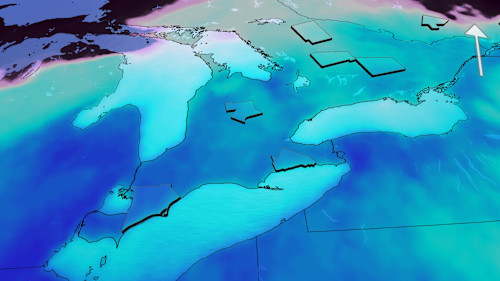 Atypical Warmth, Gusty Winds And Rain Seeps Into Ontario And Quebec ...