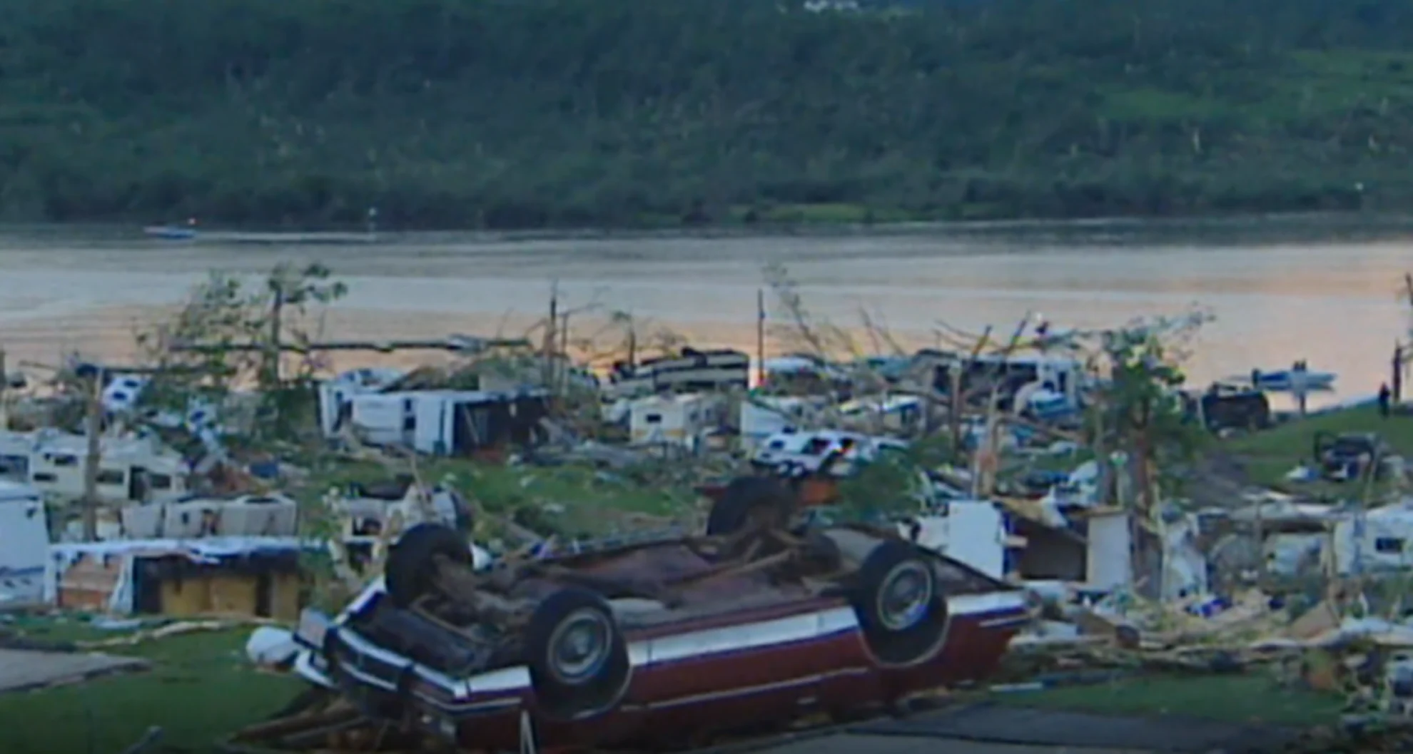 Canada's fourth-deadliest tornado tore up a campsite near Red Deer, Alberta