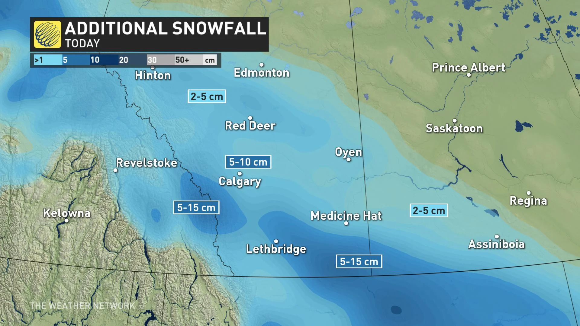 Alberta snow