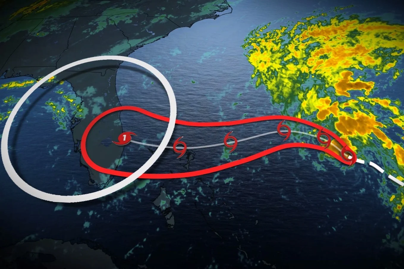 Nicole gaining power as it puts Bahamas and U.S. in its crosshairs