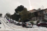 Viral: Lightning strikes near tobogganers in California