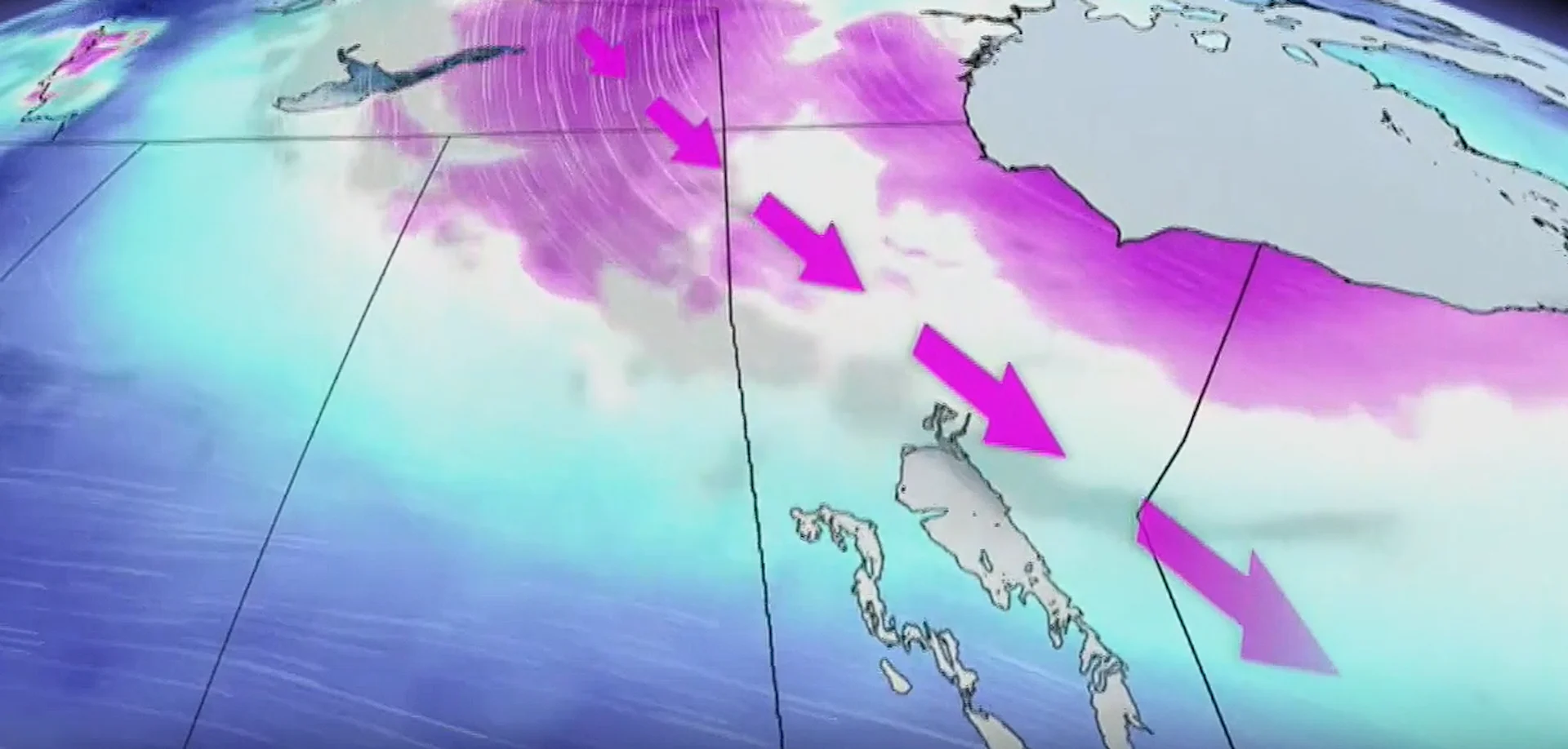 Arctic air descends south, bringing freezing temperatures to the Prairies