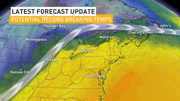 The Climate Community – January begins off feeling like October throughout Ontario and Quebec
