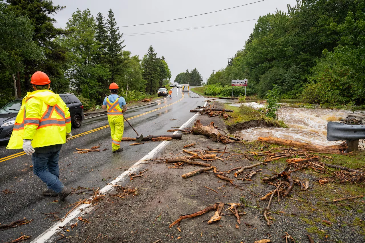 Cape Breton flooding/Province of Nova Scotia via CBC