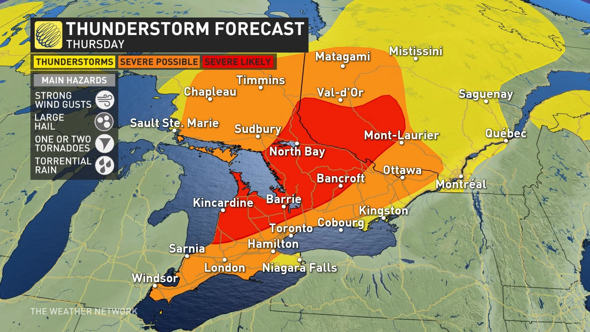 Baron - Southern Ontario thunderstorm risk - June12