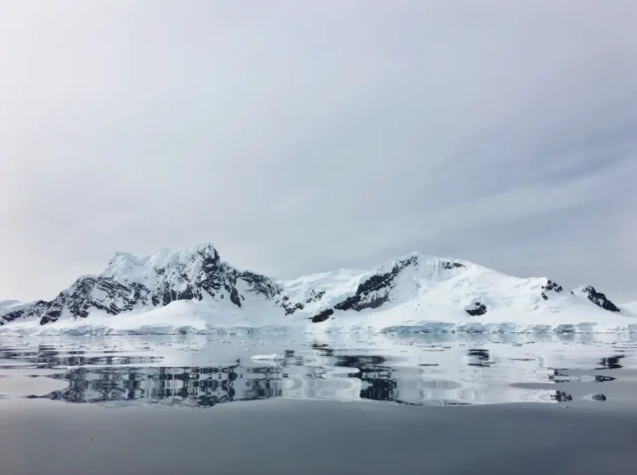 melting ice antarctica unsplash