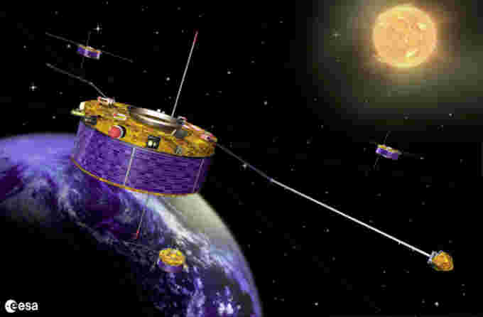 Cluster mission ESA
