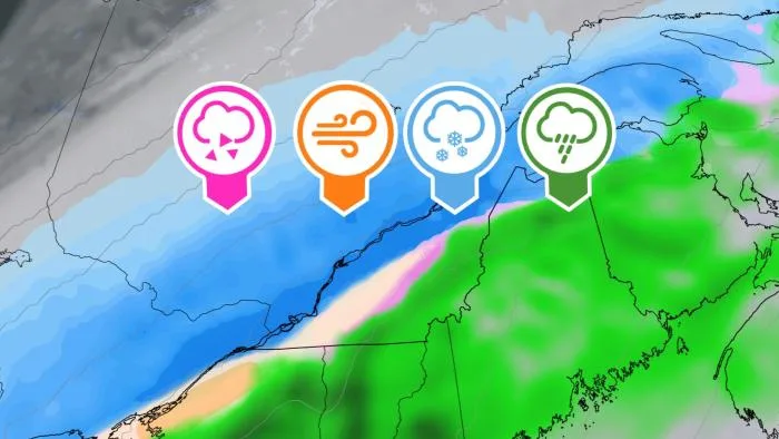 Tempête majeure : 50 cm de neige dans ce secteur