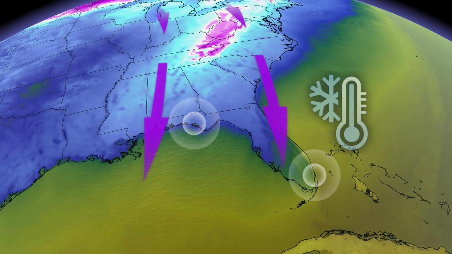 Unfortunate timing: March Breakers see 0°C weather in parts of Florida