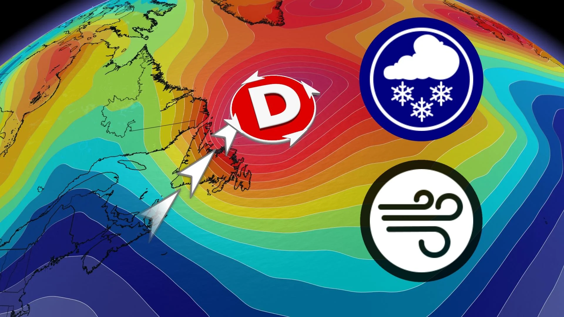 40 cm de neige possibles : une région du Québec affectée